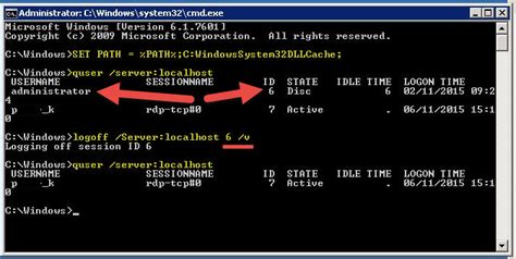 Using Command Prompt to log off terminal / Remote User - #vDM30in30 ...