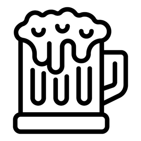 Premium Vector | Amsterdam beer tasting icon outline vector holland ...