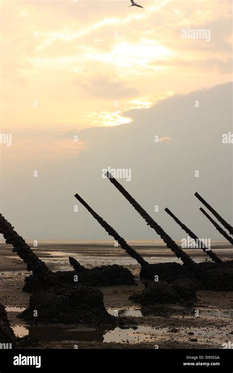 anti-landing barriers. Kinmen National Park Kinmen County, Taiwan Stock Photo - Alamy