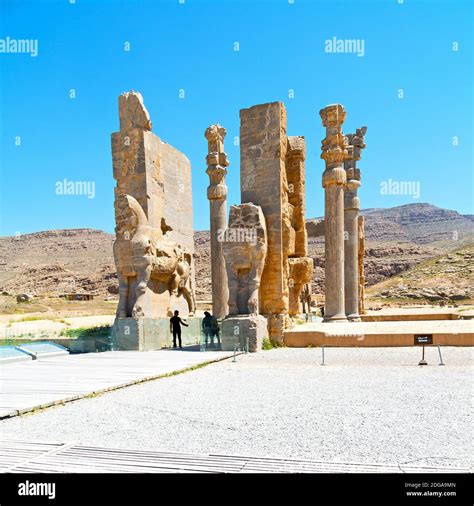 In iran persepolis Stock Photo - Alamy