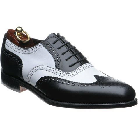 Mens Formal Shoes, Men Black Wing Tip Two Tone Spectator Shoes, Men ...