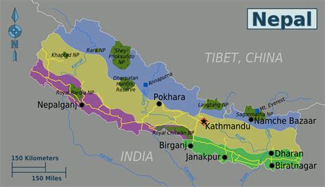 Maps of Nepal | Detailed map of Nepal in English | Tourist map of Nepal | Road map of Nepal ...