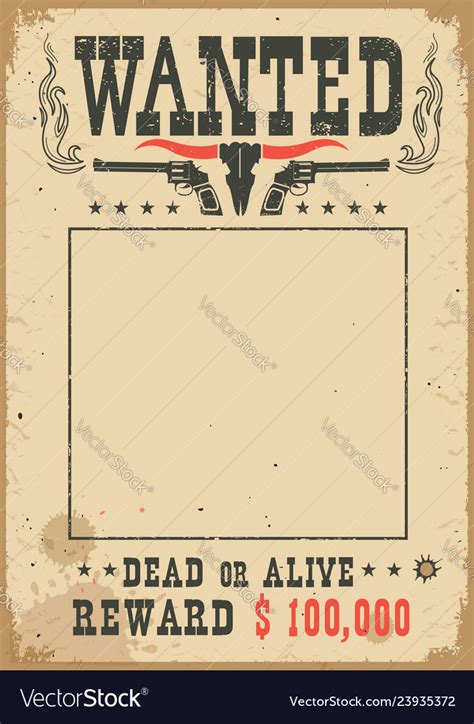 Wild West Wanted Poster | | Mt Home Arts