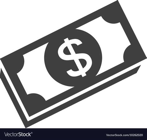 Bill money cash Royalty Free Vector Image - VectorStock