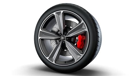 Audi RS5 Wheel - 3D Model by Creative Idea Studio