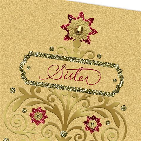 You're Loved Christmas Card for Sister - Greeting Cards | Hallmark