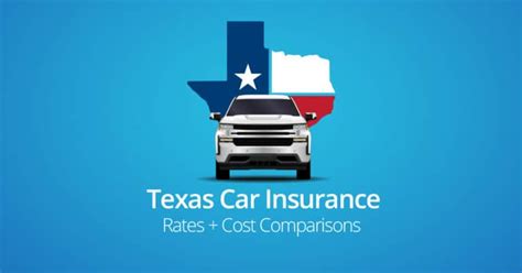 Texas Car Insurance Cost for 2024 - Rates + Cheapest Vehicles