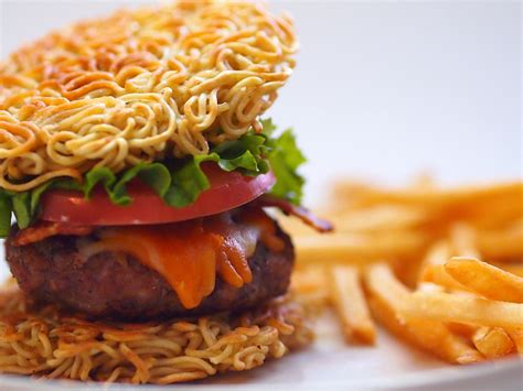 Ramen Burger : 5 Steps (with Pictures) - Instructables