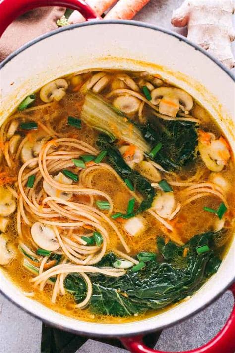 Easy Soba Noodle Soup Recipe - Cozy Winter Soup