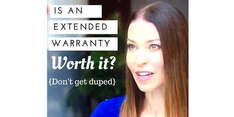 Extended Warranty: Don't get duped into buying an extended warranty