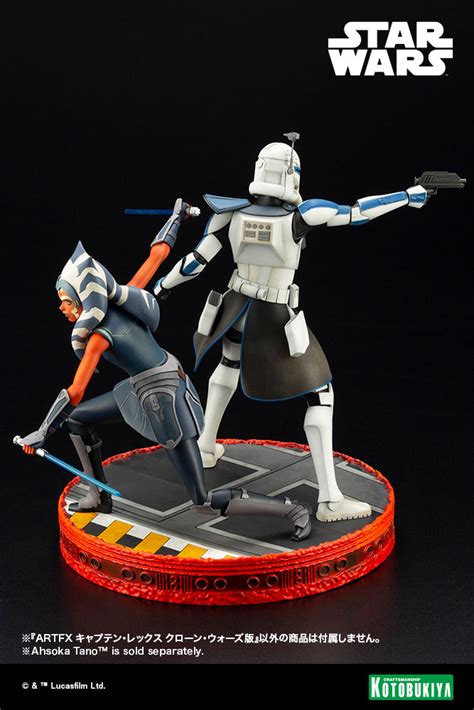 These Captain Rex & Ahsoka Tano Statues Fight Better Together - Bell of Lost Souls