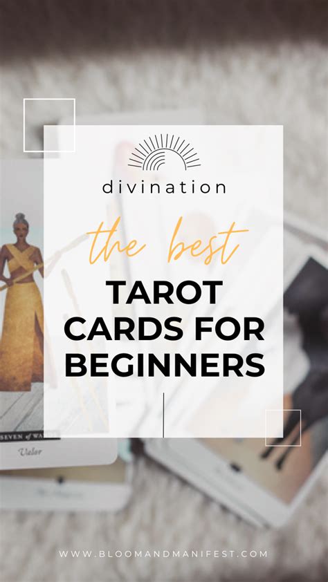 20 Best Tarot Card Decks for Beginners: 2023 - Bloom and Manifest