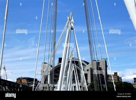 Embankment Bridge, London Stock Photo - Alamy