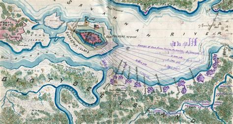 Copy of official plan of the siege of Fort Pulaski. Cockspur Island. Savannah Georgia April 1862 ...