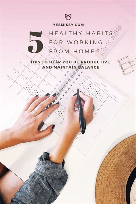 5 Tips for Working from Home - YesMissy