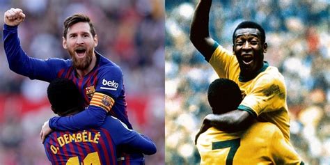 Lionel Messi Breaks Pele’s Record To Become All-Time Club Highest Goal ...