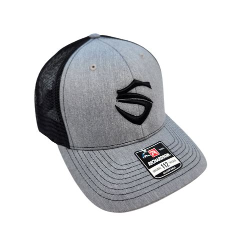 Black & Gray Embroidered S Richardson 112 Hat – Scent Armor