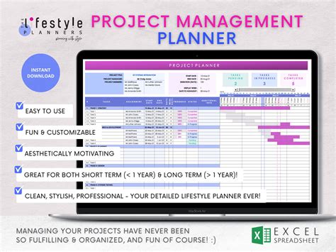 Excel Template Project Plan