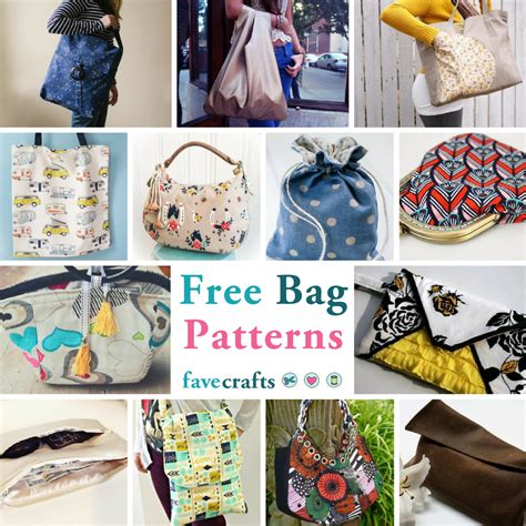 Free Bag Patterns: 40+ Sewing Patterns for Purses, Tote Bags, and More ...