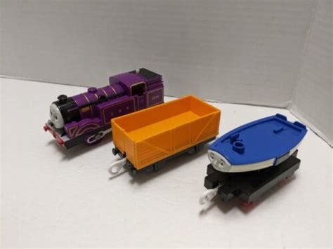 Thomas & Friends Trackmaster Ryan & Skiff Motorized Engine TOMY Plarail EUC | #4585297180