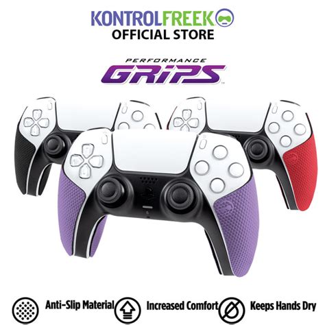 KontrolFreek Performance Grips for PS5 Controller Honeycomb-Stamped ...