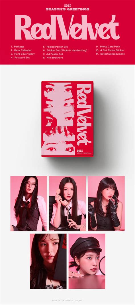 Red Velvet 2023 Official Season's Greetings – kheartshop