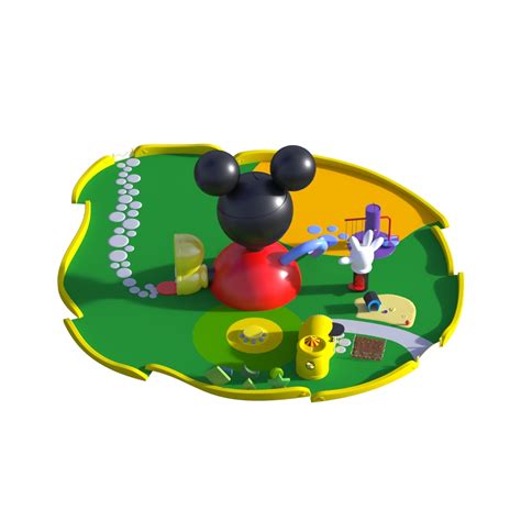 Mickey mouse club house 3D model - TurboSquid 1442791