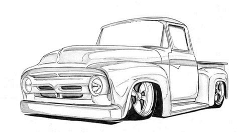 Vintage Car Drawings