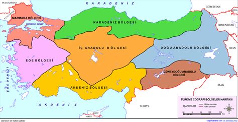 bölgeler haritası ile ilgili görsel sonucu | Harita, Haritalar, Türkiye