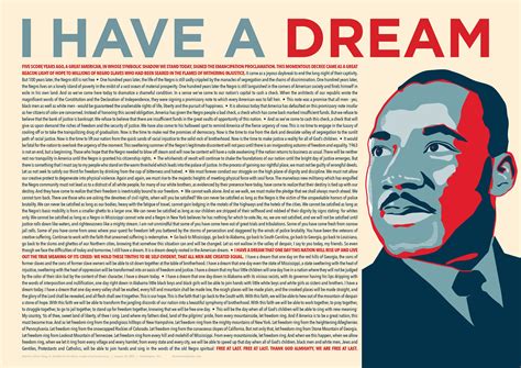 I Have a Dream: Speech, Martin Luther King, JR, A3 Art Poster Print, Home Style, Unframed - Etsy UK