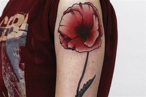 Poppy Tattoo - VeAn Tattoo