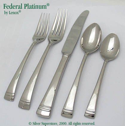 Federal Platinum by Lenox - Stainless Flatware for Less