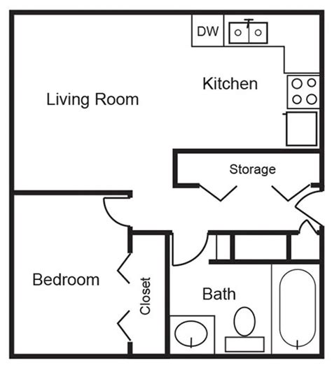 Floorplans - Park Ridge Apartments