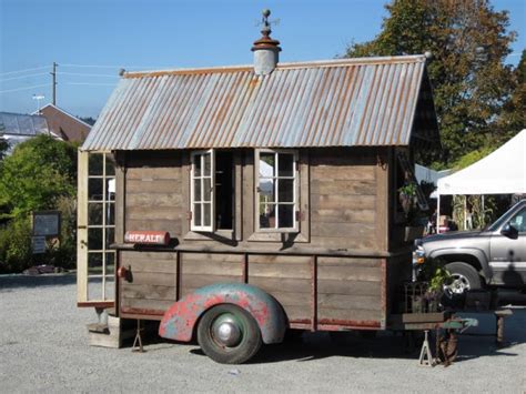 Rustic Tiny House on Wheels