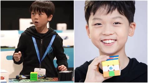 9-year-old Yiheng Wang solves cube in record-breaking average time | Guinness World Records