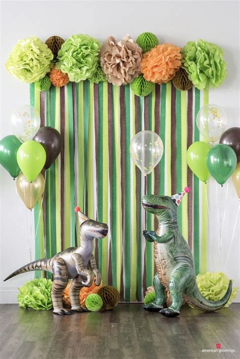 Dinosaur Birthday Party Ideas | Dinosaur birthday party decorations, Dinosaur birthday party ...