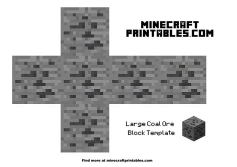 Minecraft Coal Ore