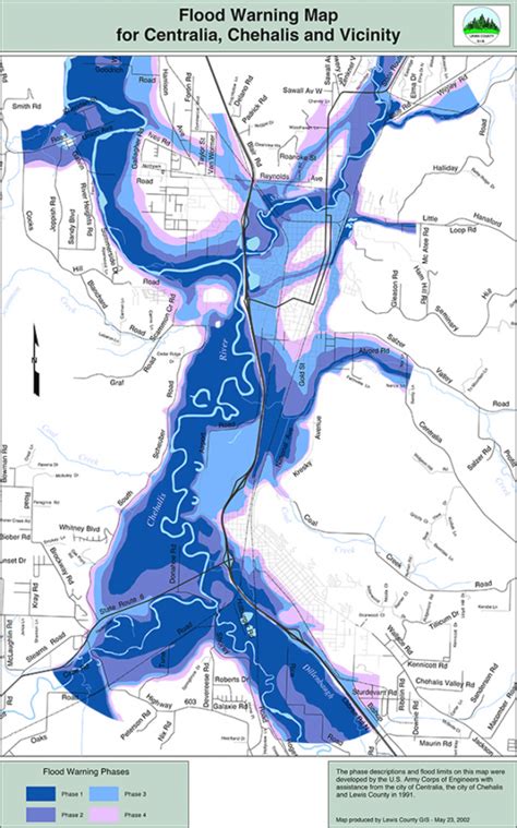 Washington State Flood Map - Printable Map