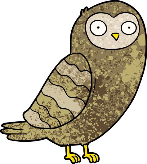 cartoon owl character 12412916 Vector Art at Vecteezy