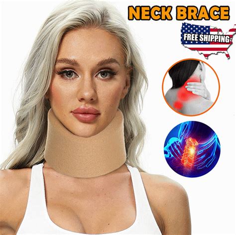 Neck BRACE Cervical Support Color Adjustable Traction Foam Pain Relief Stretcher – TechRev-Blog