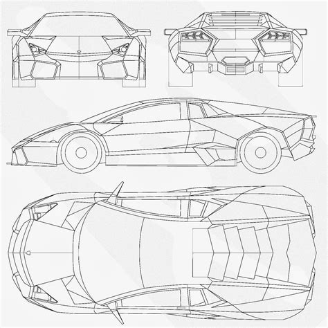 CGfrog: Most Loved Car Blueprints for 3D Modeling