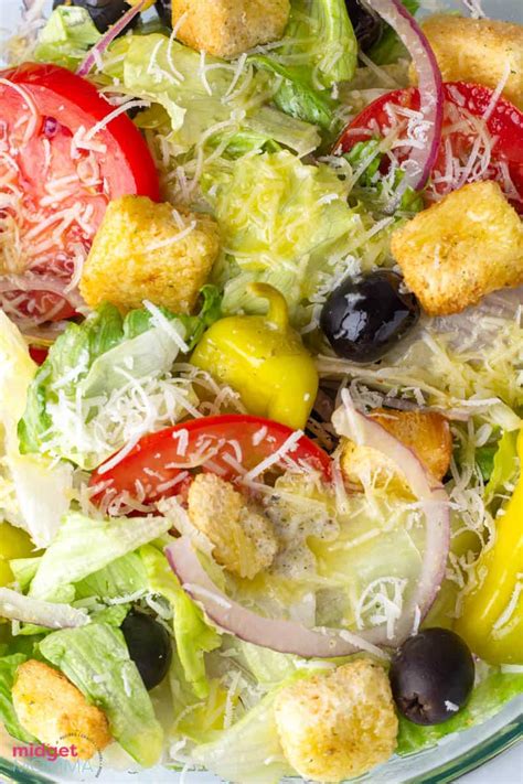 Olive Garden Salad Recipe (Copy Cat Recipe) • MidgetMomma