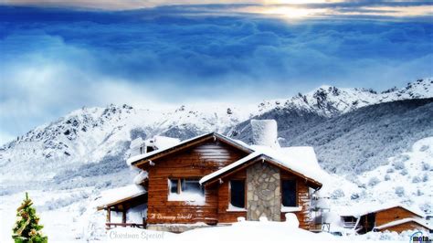 🔥 [40+] Snowy Cottage Wallpapers | WallpaperSafari