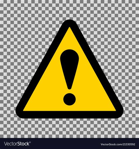 Caution triangle sign Royalty Free Vector Image