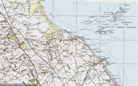 Old Maps of Bamburgh Castle, Northumberland - Francis Frith