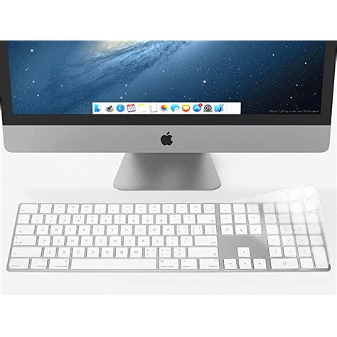 Buy Keyboard Cover for 2022 Mac Studio Magic/2021 Apple iMac 24 inch ...