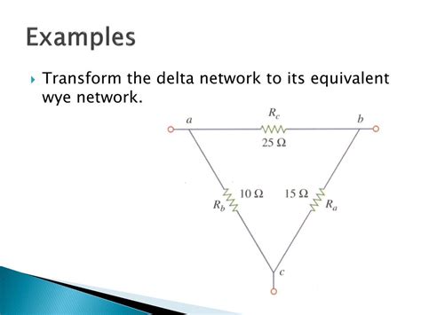 PPT - Delta-Wye Conversions PowerPoint Presentation, free download - ID:1836598