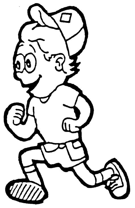 Free Run Clipart Black And White, Download Free Run Clipart Black And ...