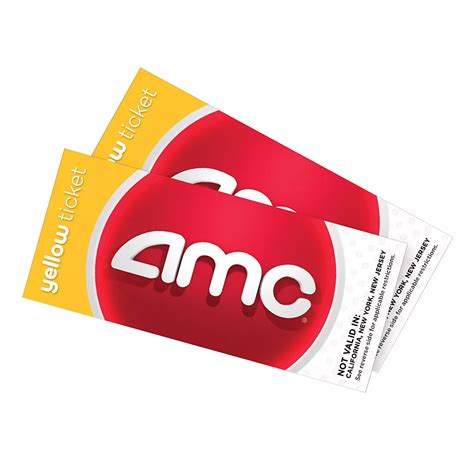 AMC 2 Yellow Tickets | BJ's Wholesale Club