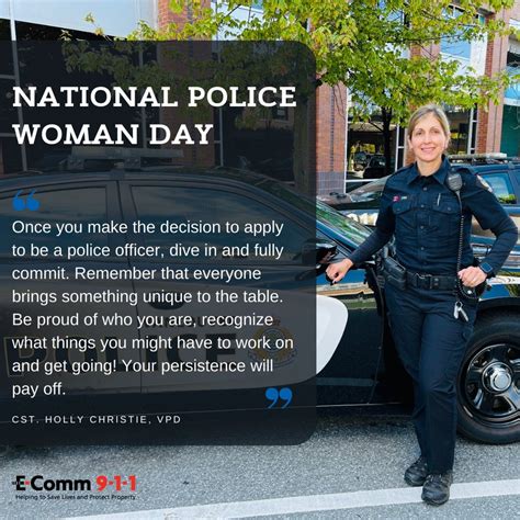 NATIONAL POLICE WOMAN DAY | Jonathan McCormick